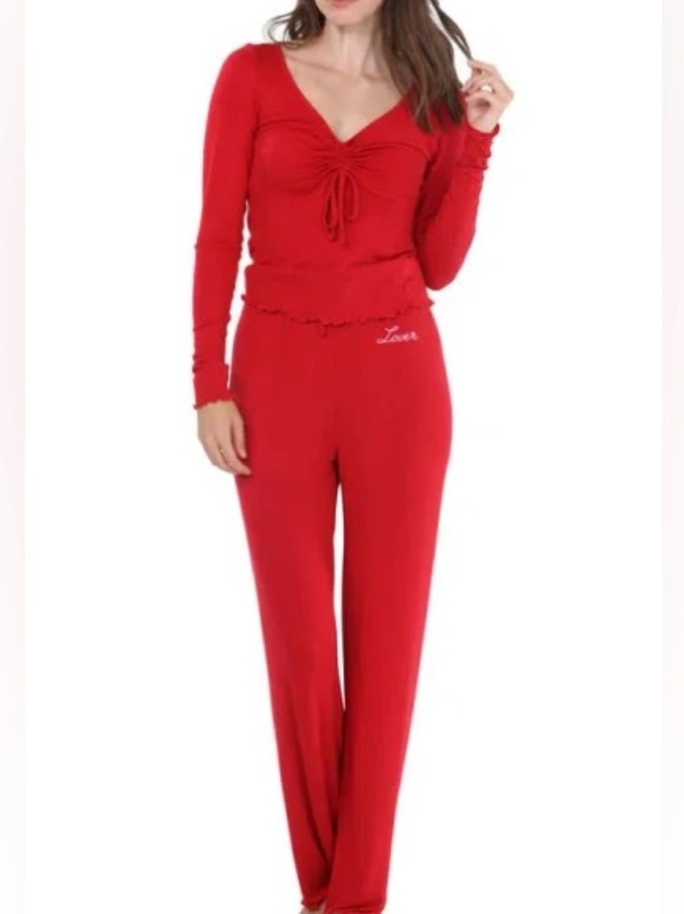 Honeydew Dreamland Lounge Rib Pajamas In Love Song